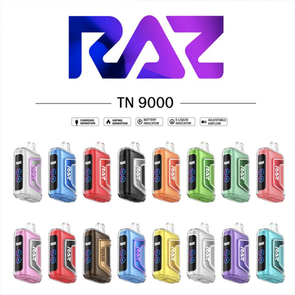 RAZ TN 9000 puffs